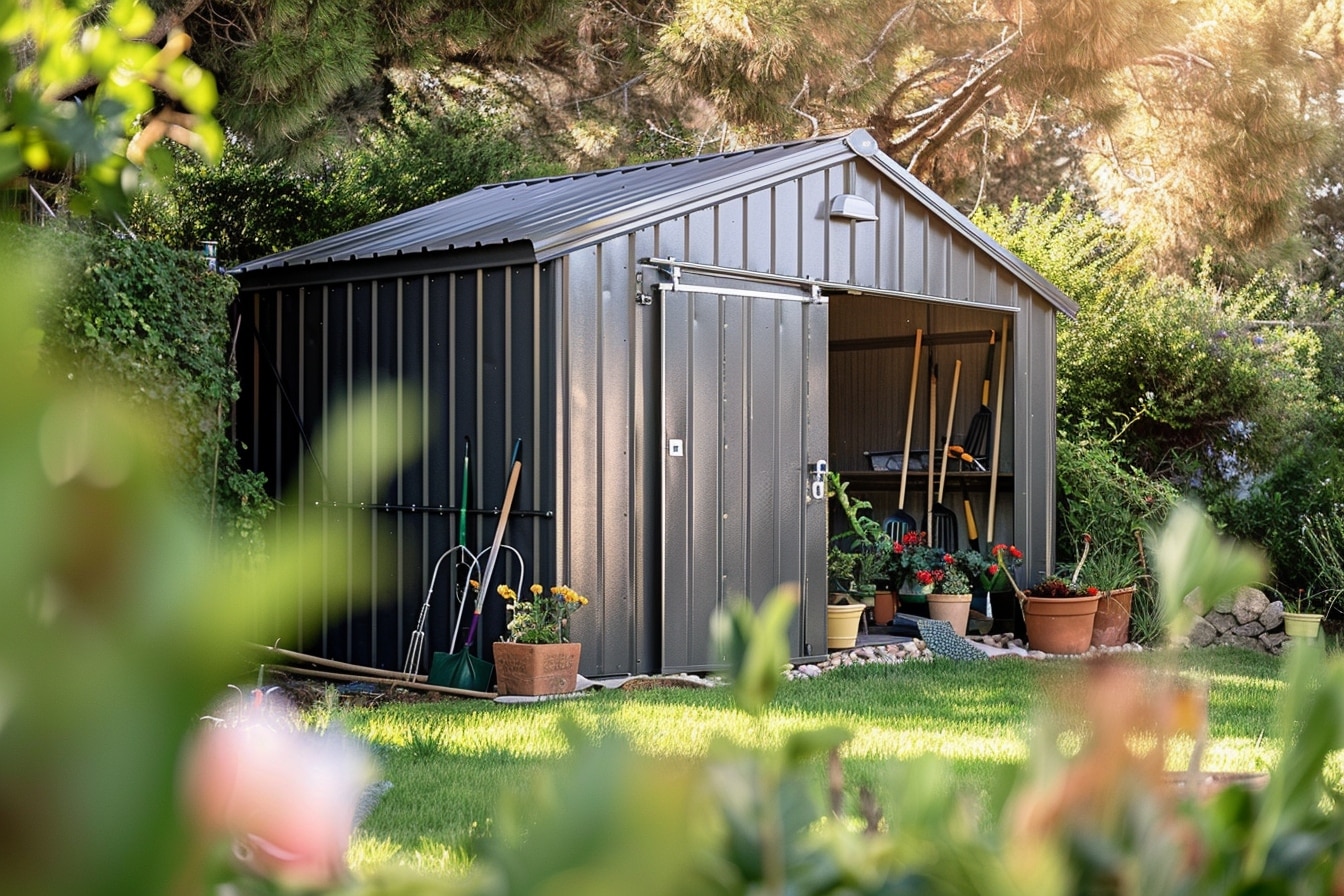 Comment prévenir la rouille sur un abri de jardin en métal ?