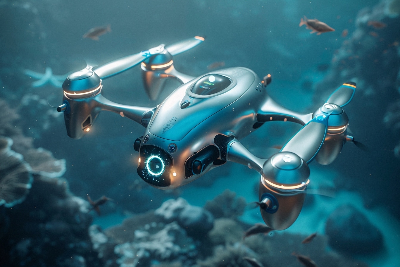 Les capacités des drones sous-marins